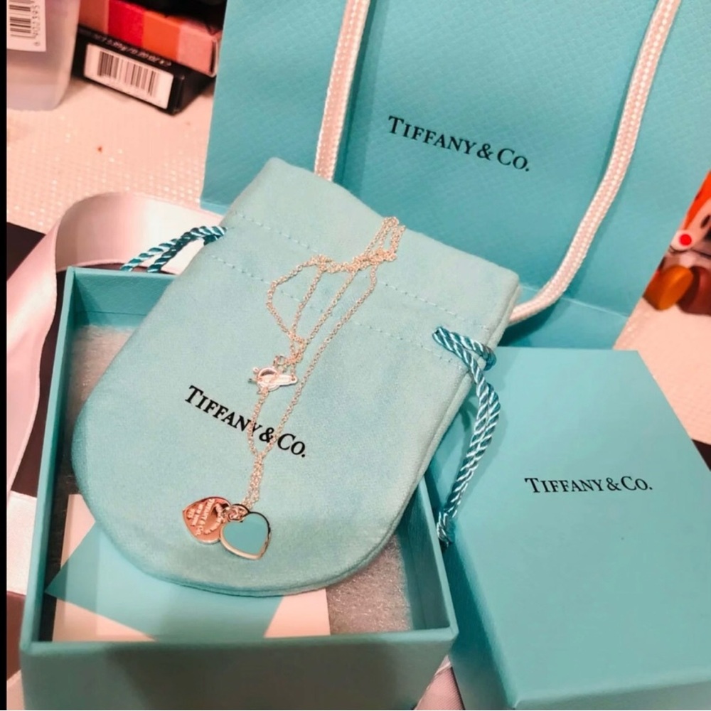 Tiffany & Co. Silver Necklace with Heart Pendant